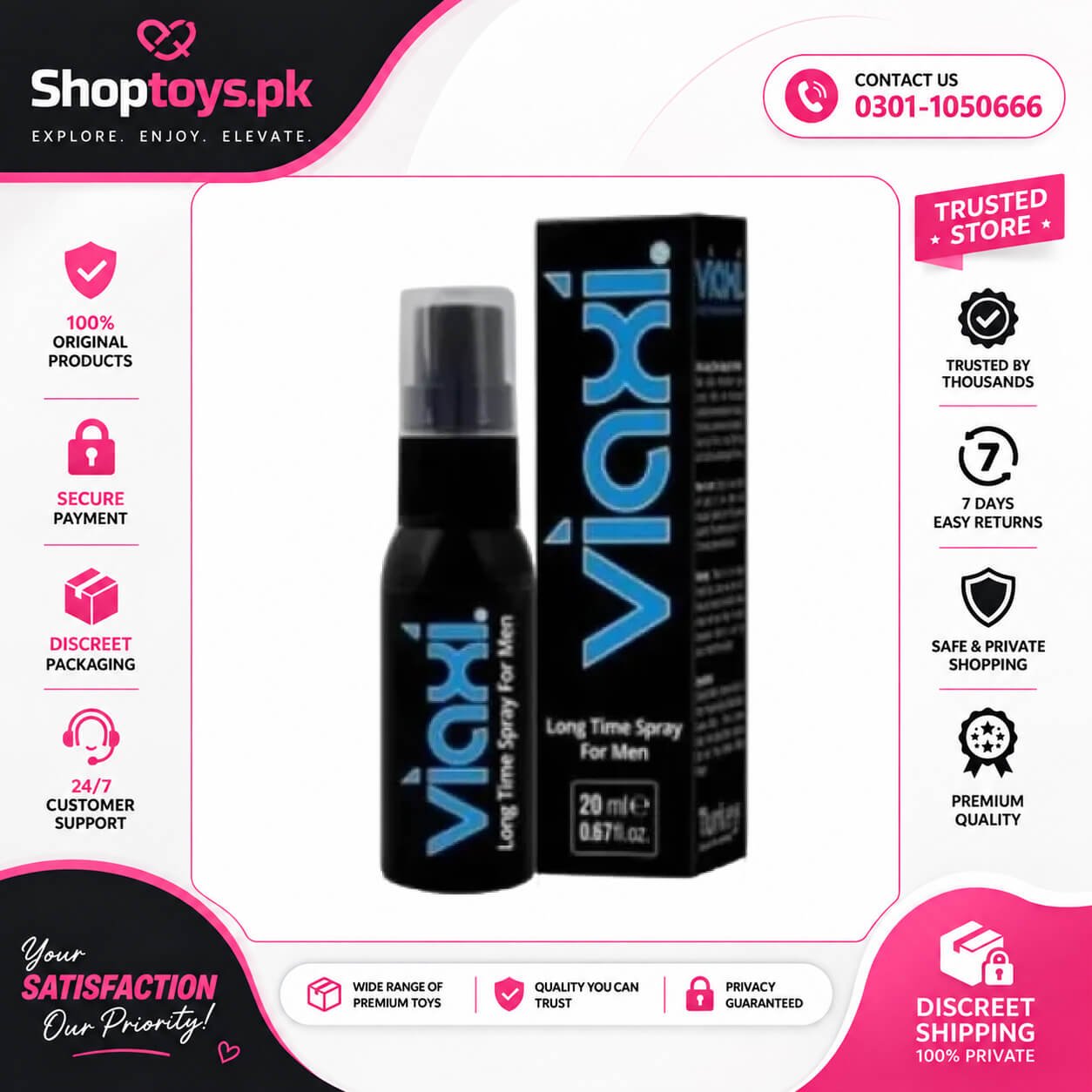 Viaxi Delay Spray Price in Pakistan
