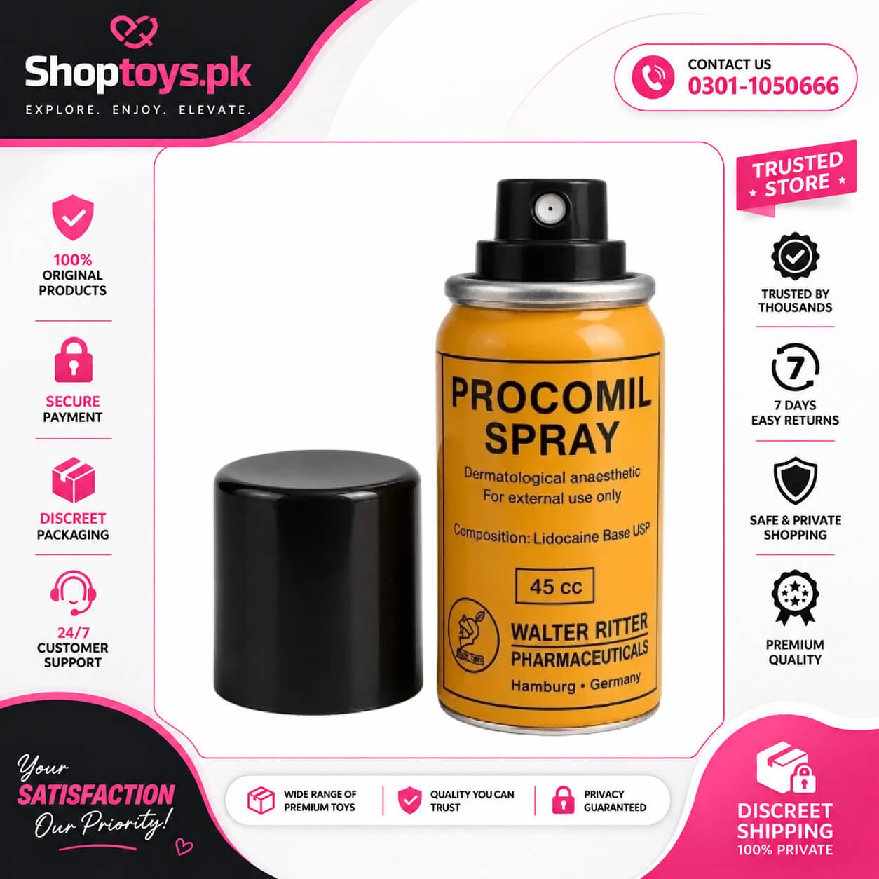 Procomil Delay Spray In Pakistan