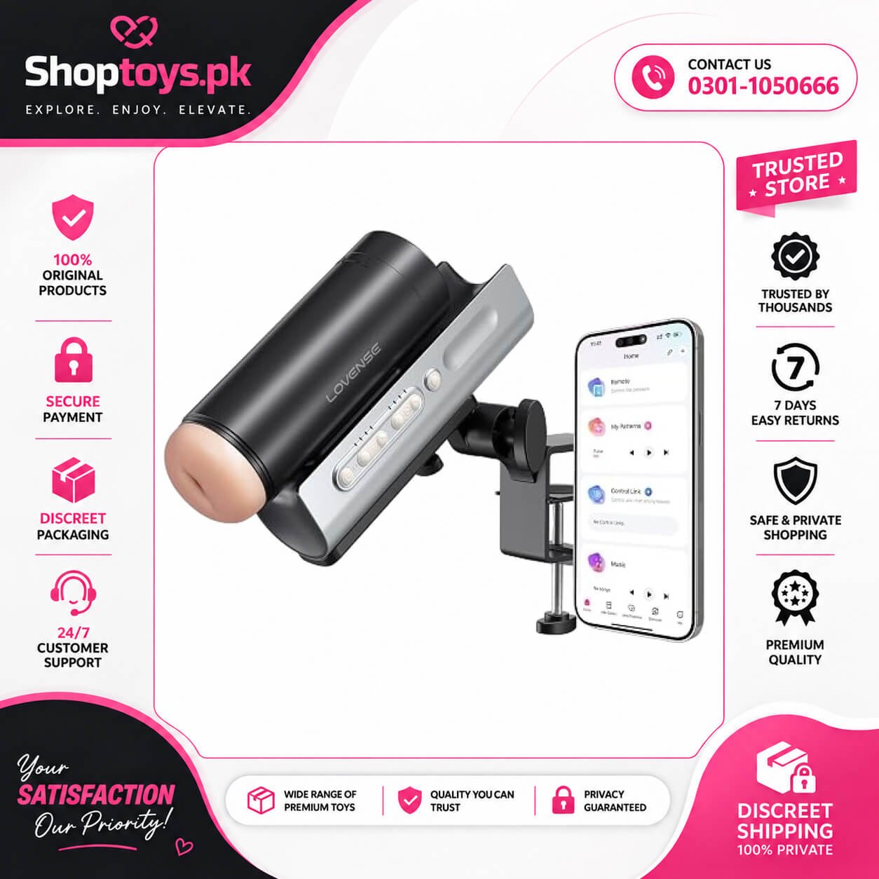 LOVENSE Solace Pro Automatic Male In Pakistan