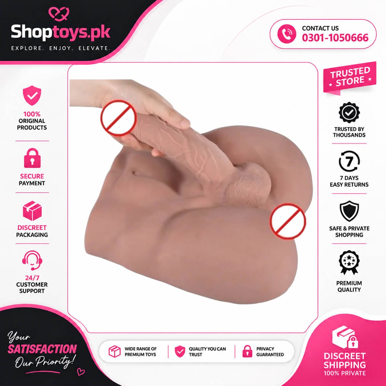 Dildo Sex Doll Male Body Torso In Pakistan