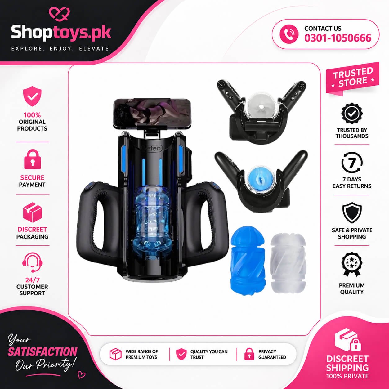 Leten King Pro Male Masturbator Adult Sex Toy In Pakistan