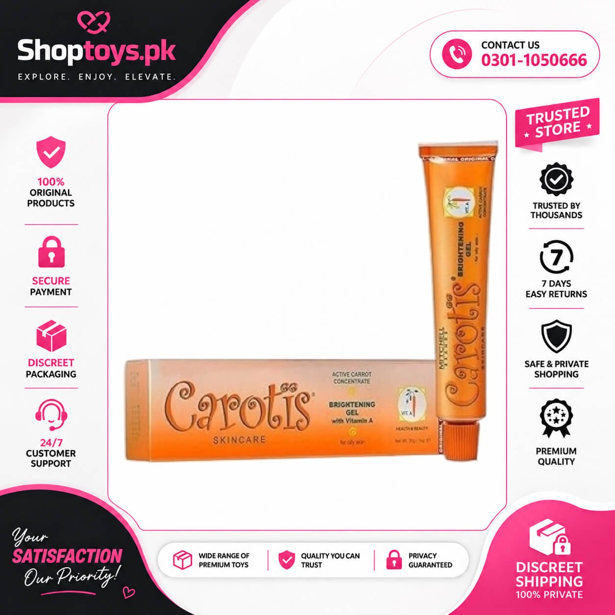 CAROTÏS, Skin Brightening Cream In Pakistan