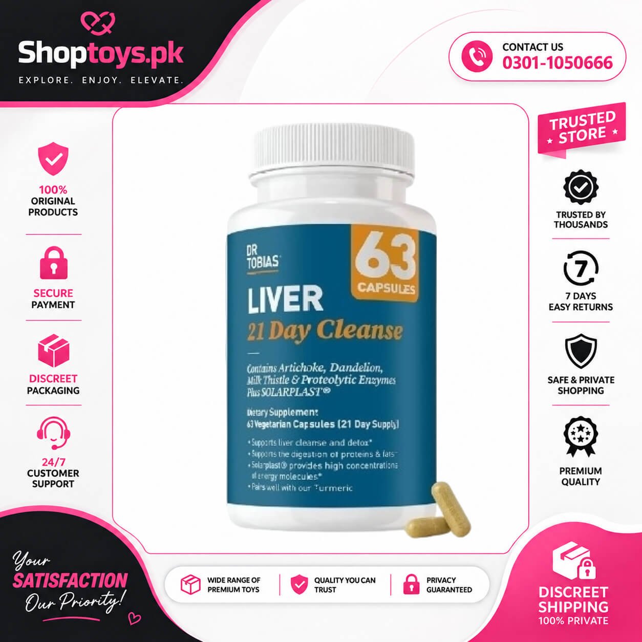 Dr. tobias liver 21 day cleanse herbal liver detox in Pakistan