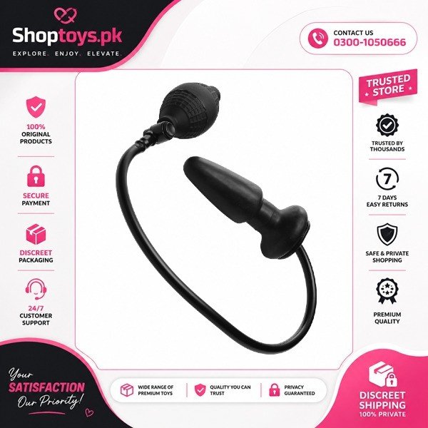 Master Series Expand Inflatable Butt Plug