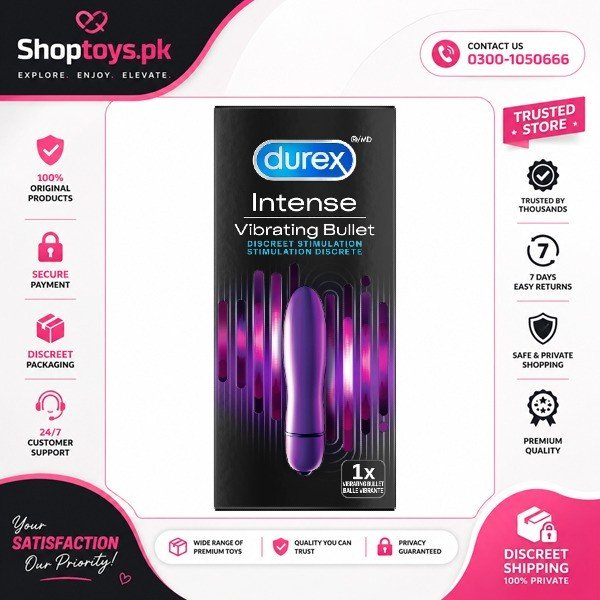 Durex Intense Vibrating Bullet Vibrator In Pakistan
