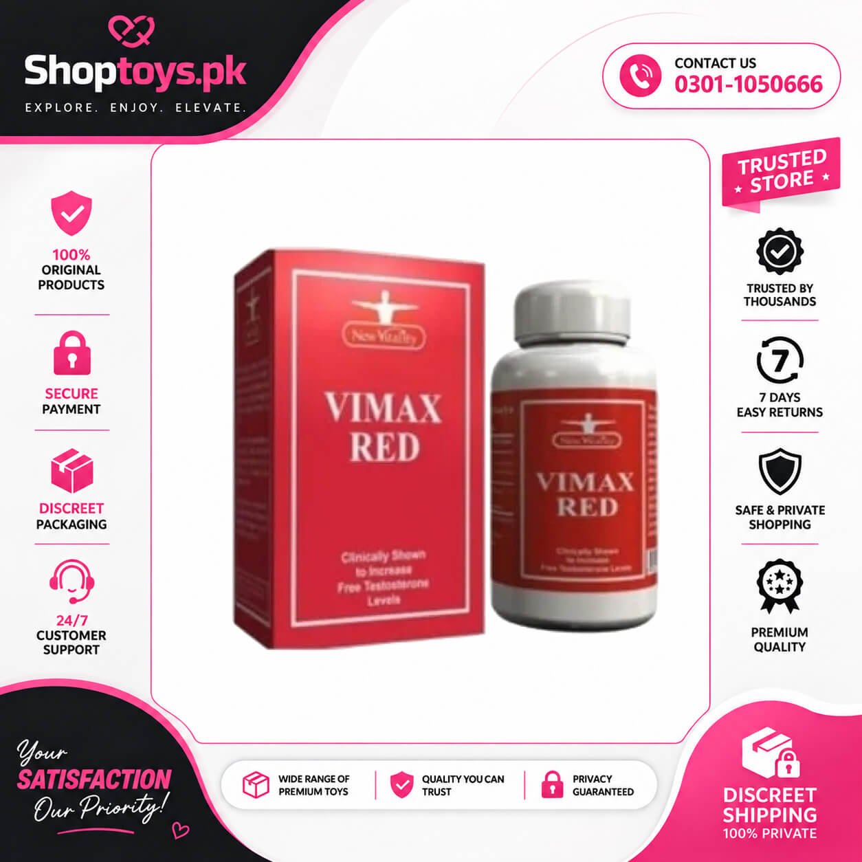 Vimax Red Capsules In Pakistan