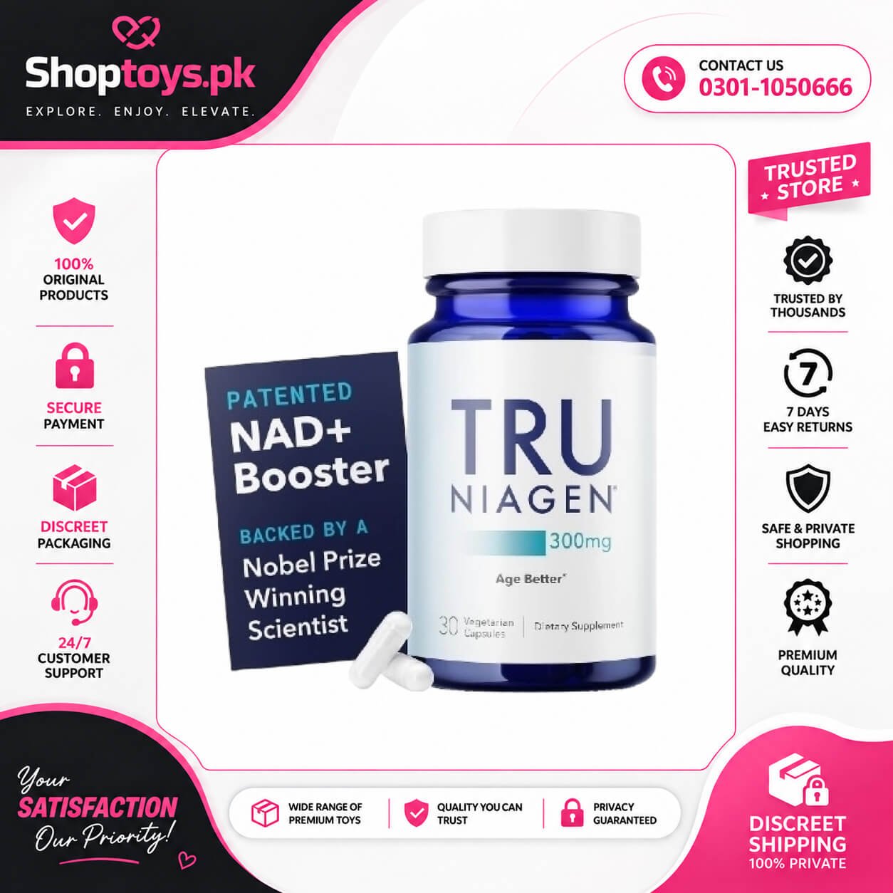Tru Niagen Capsules In Pakistan