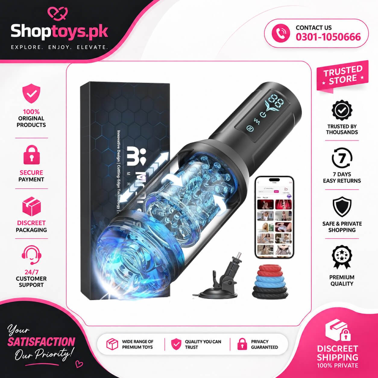 Mrgras Sex Toys for Men Male Masturbator In Pakistan