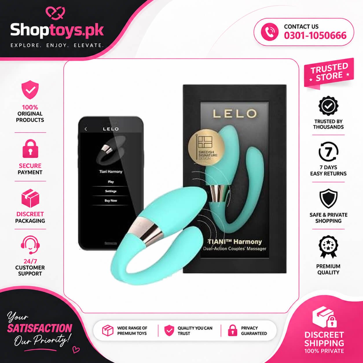 LELO TIANI Harmony Sex Toy for Couples In Pakistan