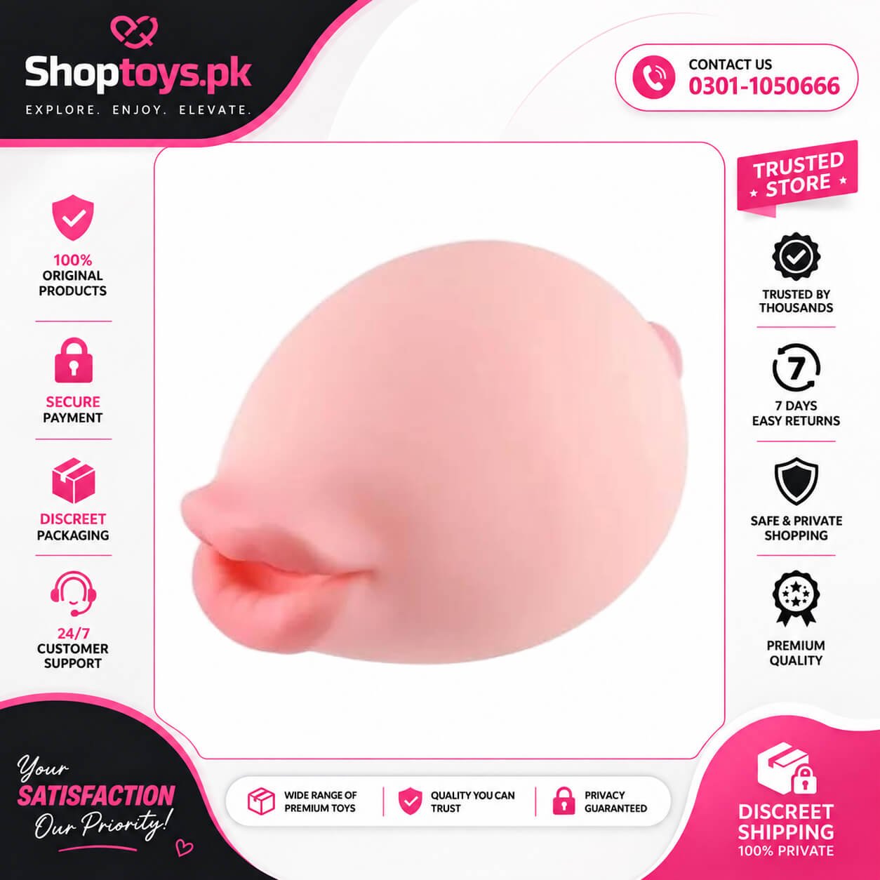 Sex Toys for Men Masturbator Male, Blowjob in Pakistan