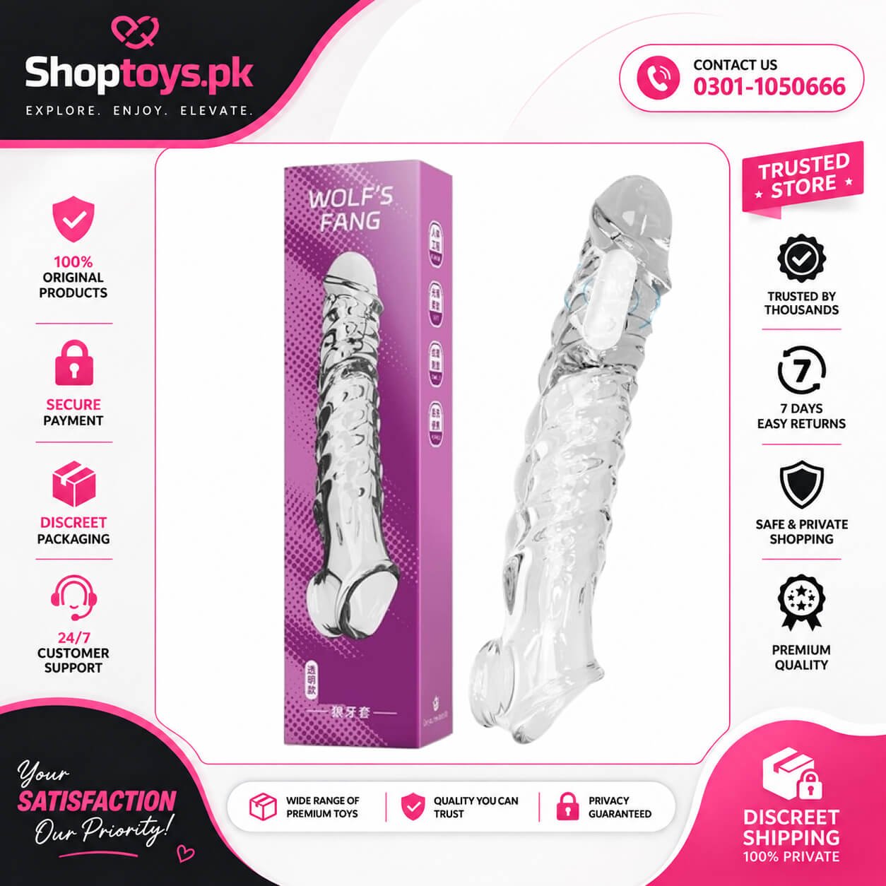 Male Enlargement Delay Sleeve In Pakistan