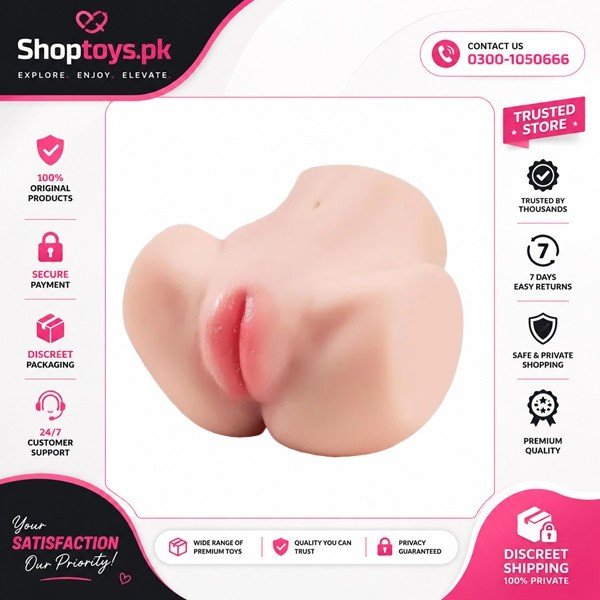 Portable Soft Silica Butt Sex Toy