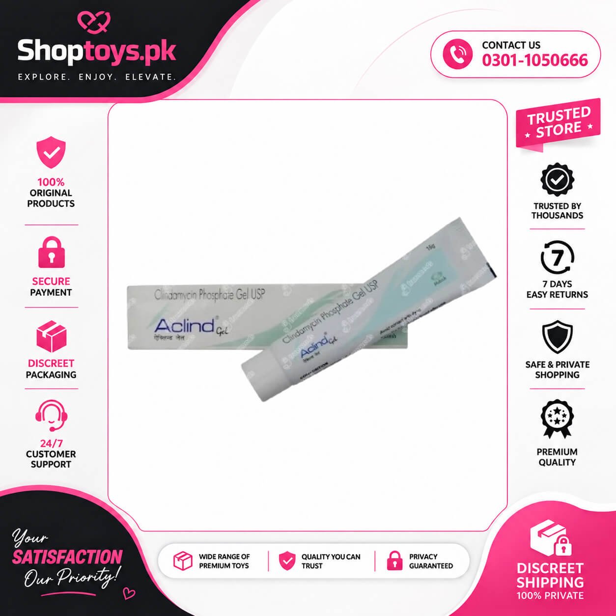 Aclind Gel Price In Pakistan