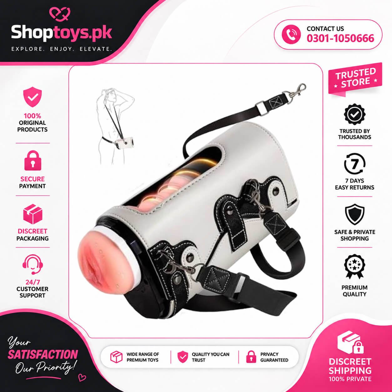 Male Automatic Masturbator Sex Toys Hands In Pakistan