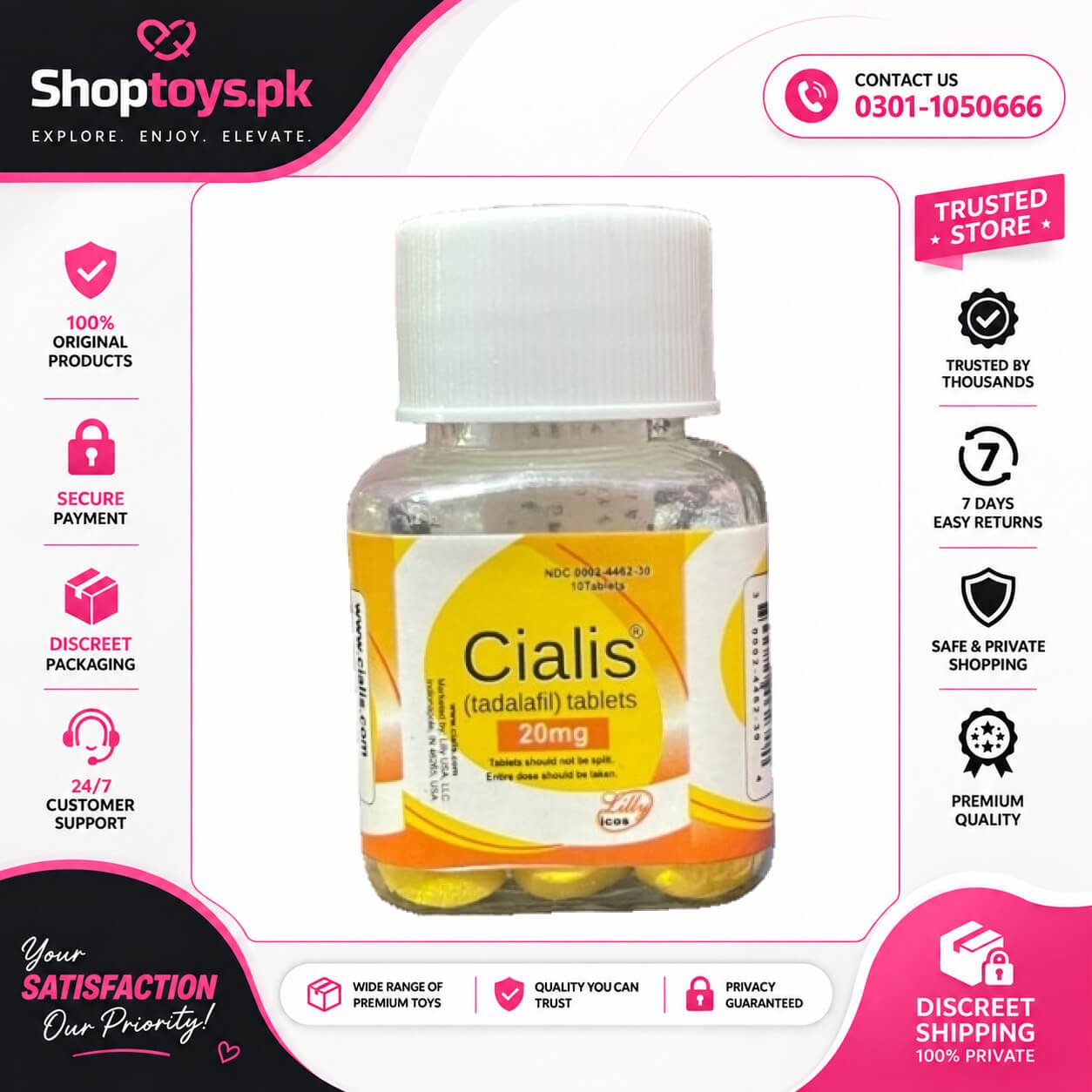 Cialis (Tadalafil) Tablets In Pakistan