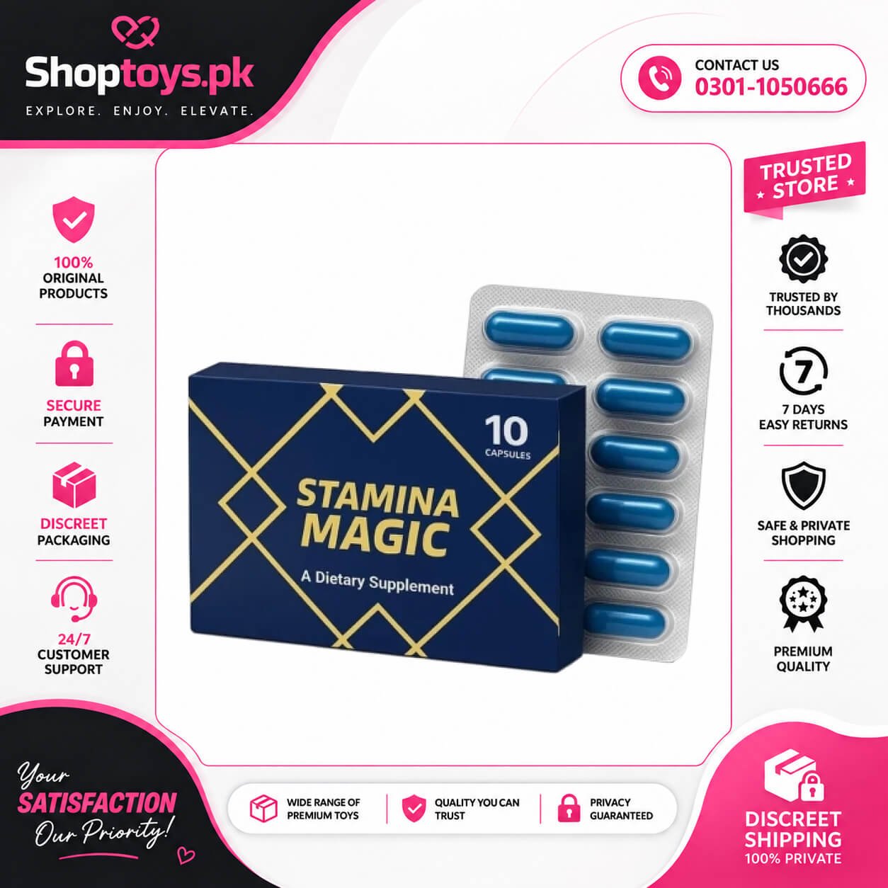 Stamina Magic A Dietary Supplement Pills In Pakistan