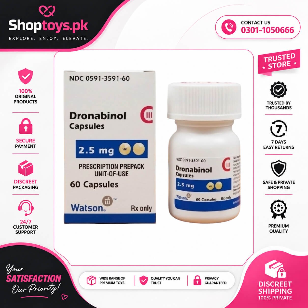 Dronabinol Tablets In Pakistan