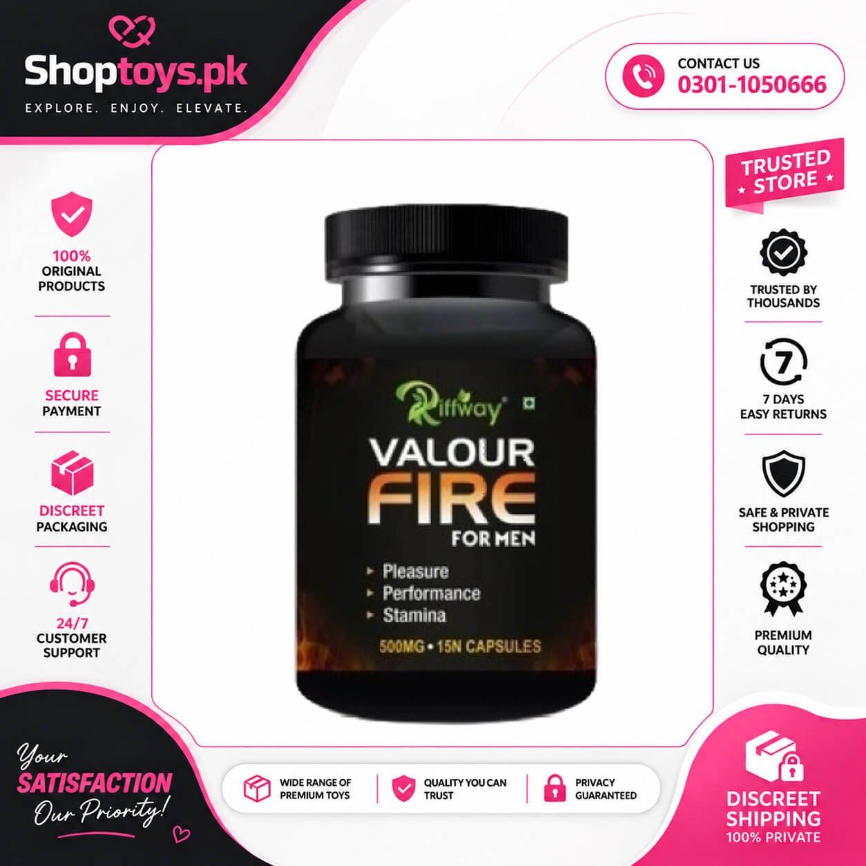 Valour 7 Capsules In Pakistan
