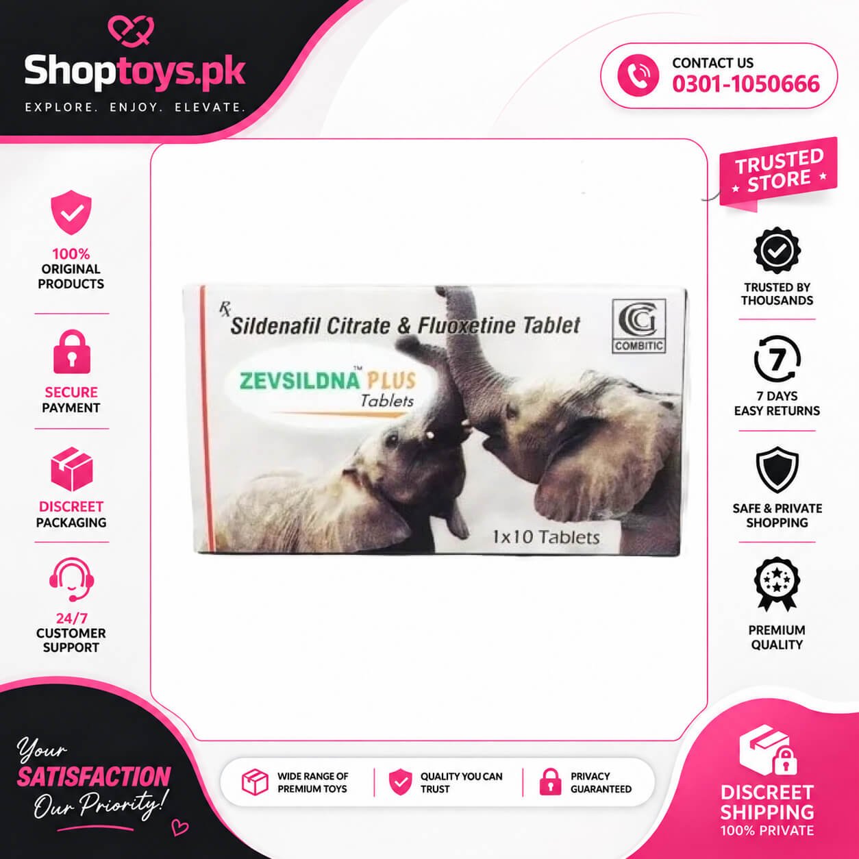 Zevsildna Plus Tablets in Pakistan