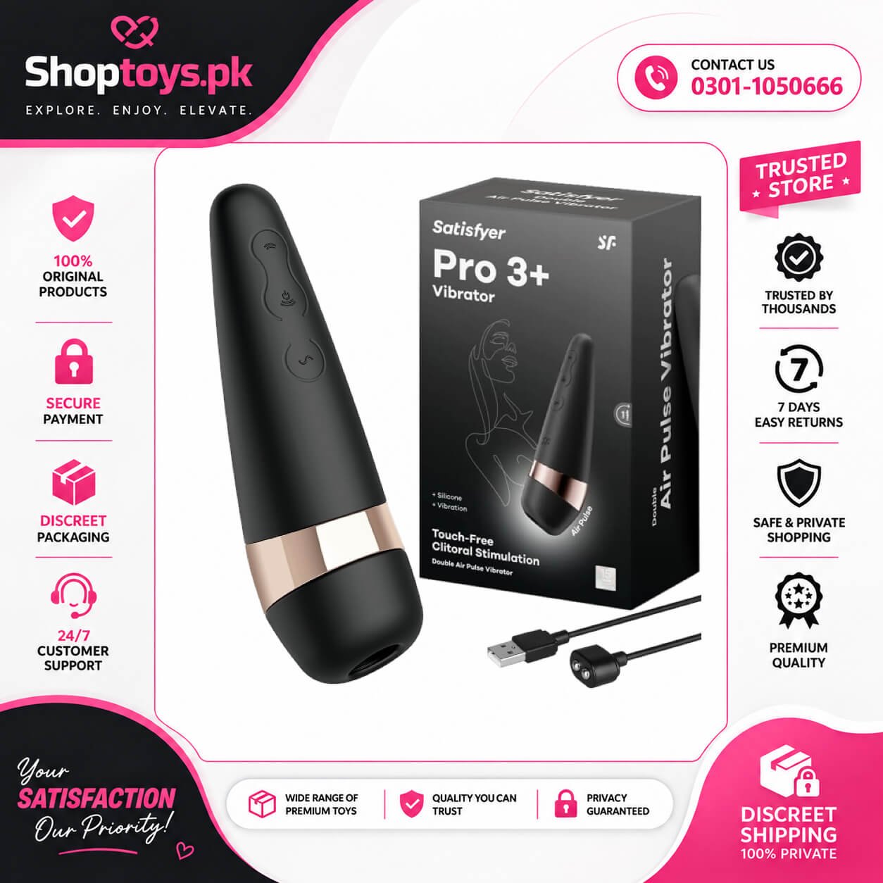 Satisfyer Pro Clitoral Stimulation In Pakistan