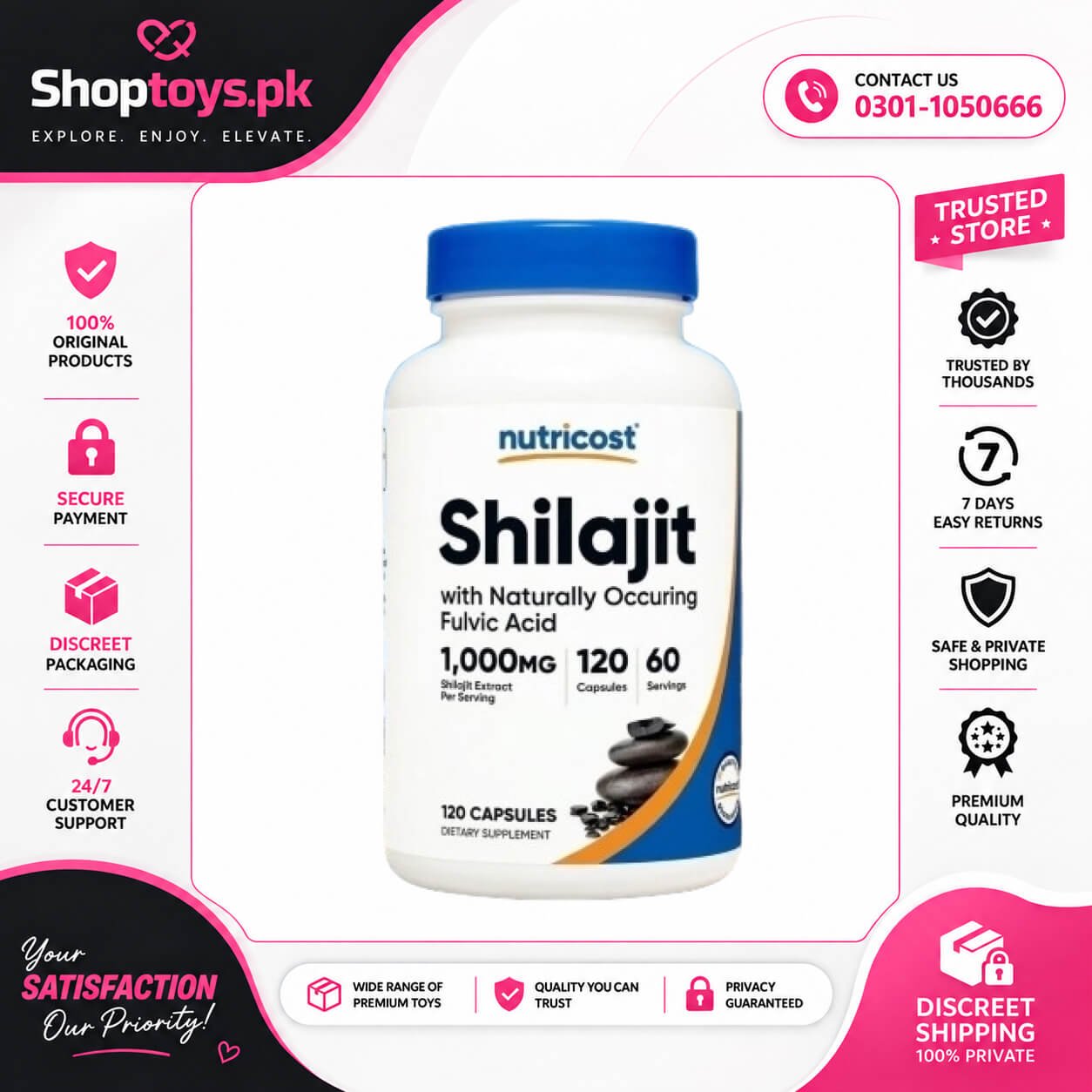 Shilajit Capsules Price In Pakistan