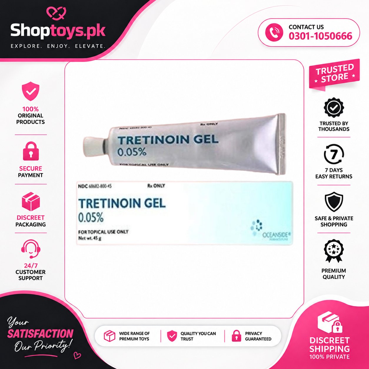 A-Ret 0.05% Gel In Pakistan