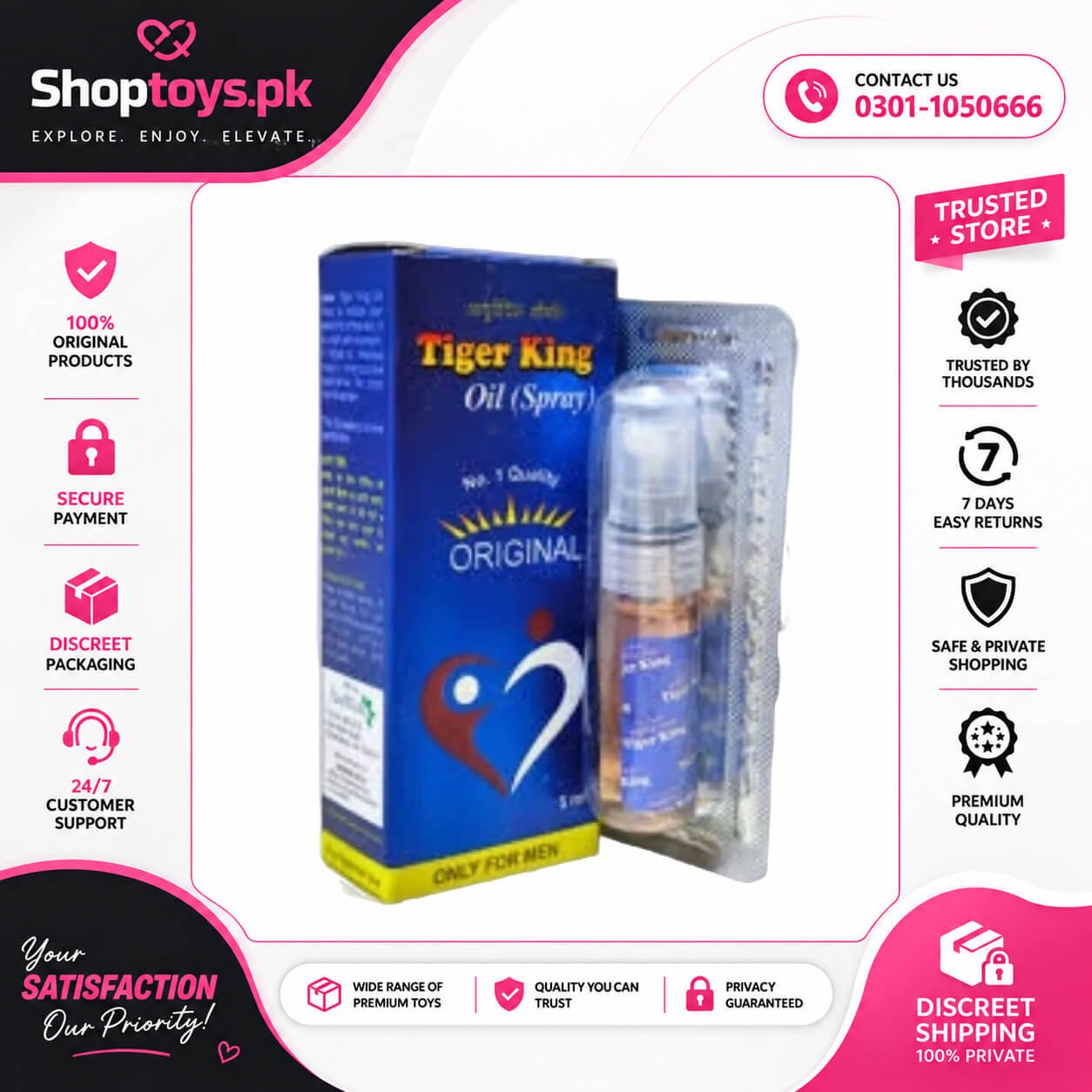 Tiger King Delay Spray Price in Pakistan