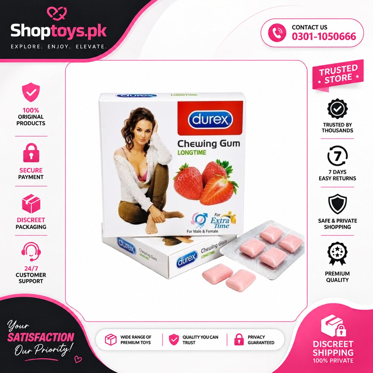 Durex Chewing Gum Price in Pakistan