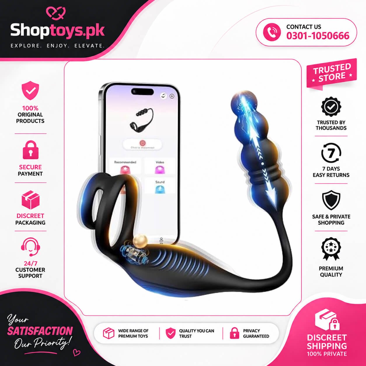 amiahe Male Sex Toys for Men Thrusting In Pakistan