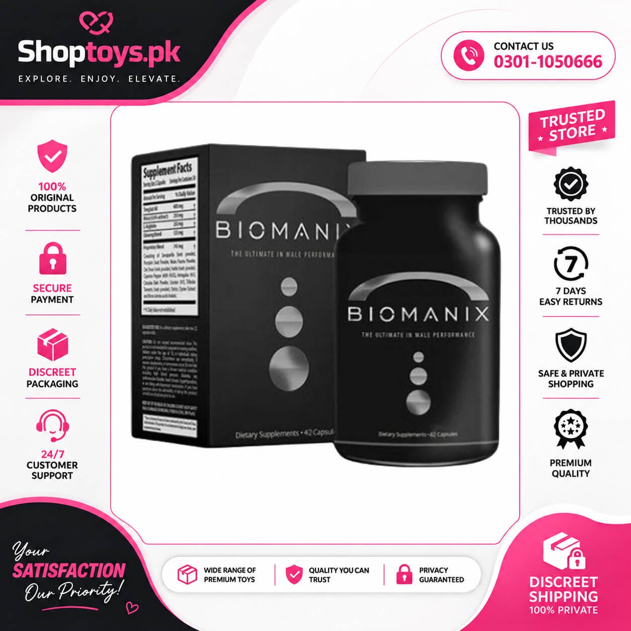 Biomanix Pills In Pakistan