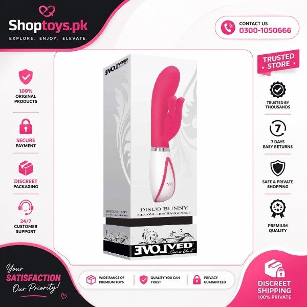 Disco Bunny Pink Rabbit Vibrator In Pakistan