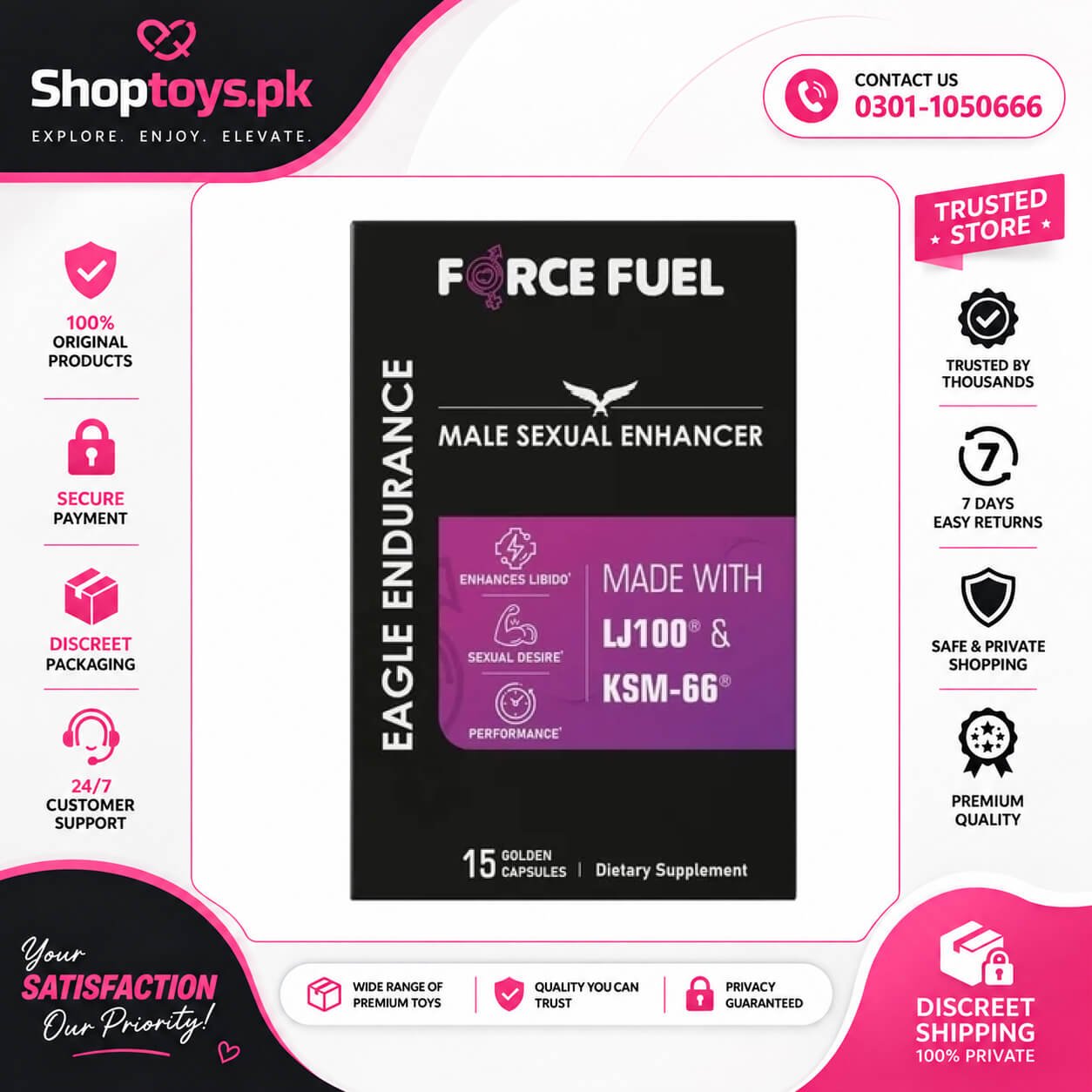 Force Fuel Eagle Endurance Capsule In Pakistan