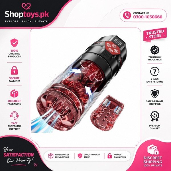 Vibrator Male Masturbator Penis Pump In Pakistan