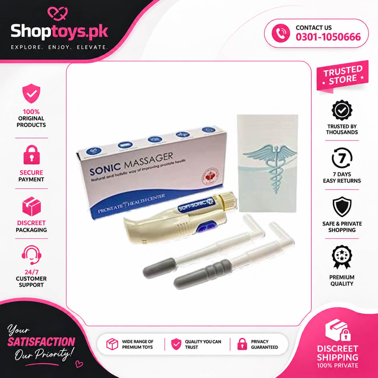 Sonic Prostate Massager by Prostate Health In Pakistan