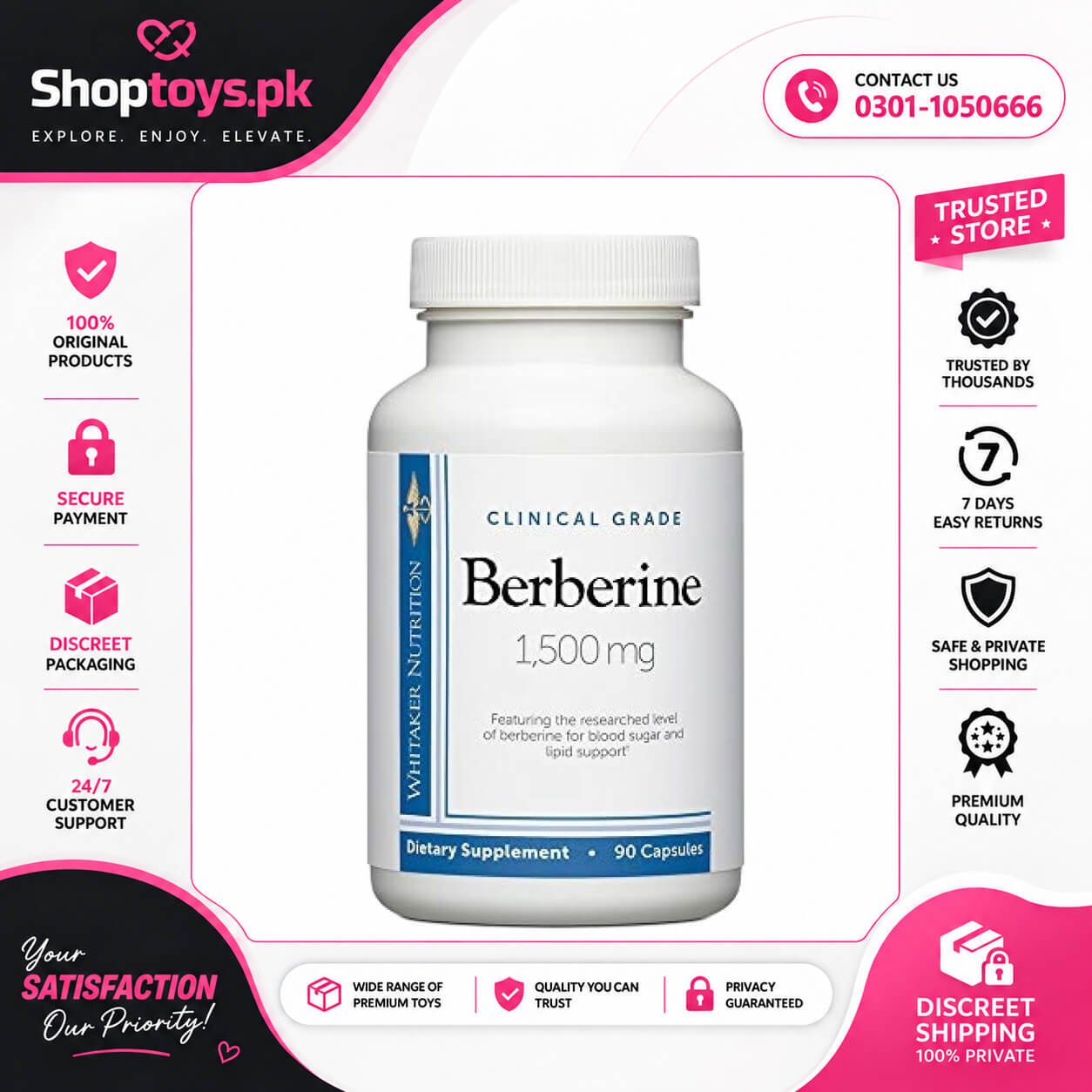 Clinical Grade Berberine In Pakistan