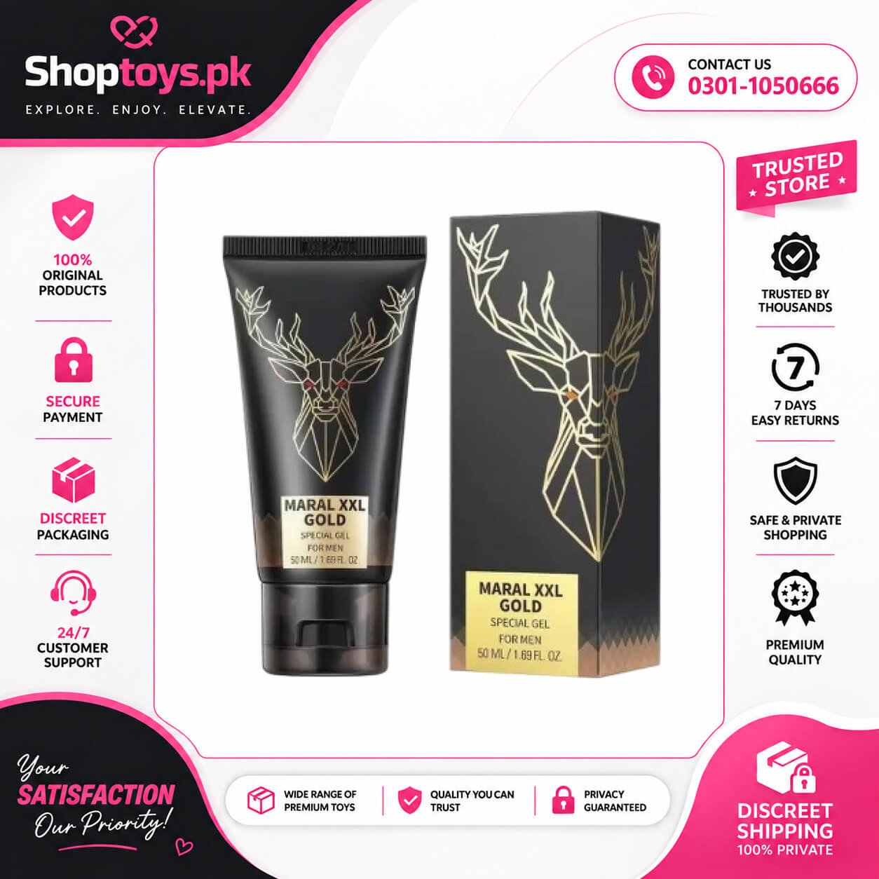 Extra Strength Male Enhancement Gel In Pakistan