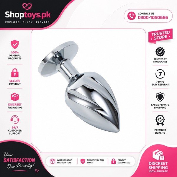 Twill Bullet Anal Plug For Couples