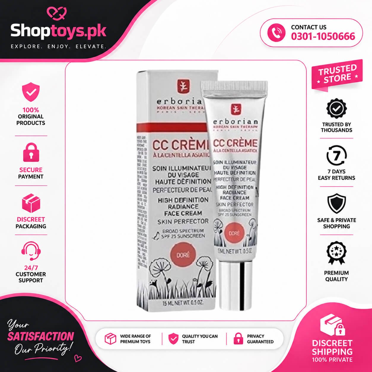Erborian Cc Cream Asian Centella In Pakistan