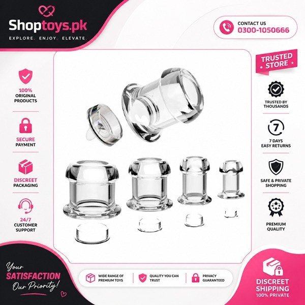 4Pcs Hollow Anal Plug Anus Butt Plugs Sex Toys