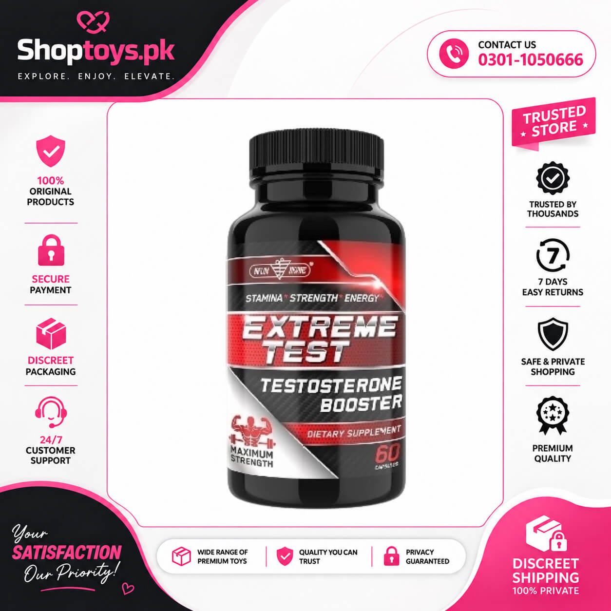 Extreme Test Testosterone Booster In Pakistan