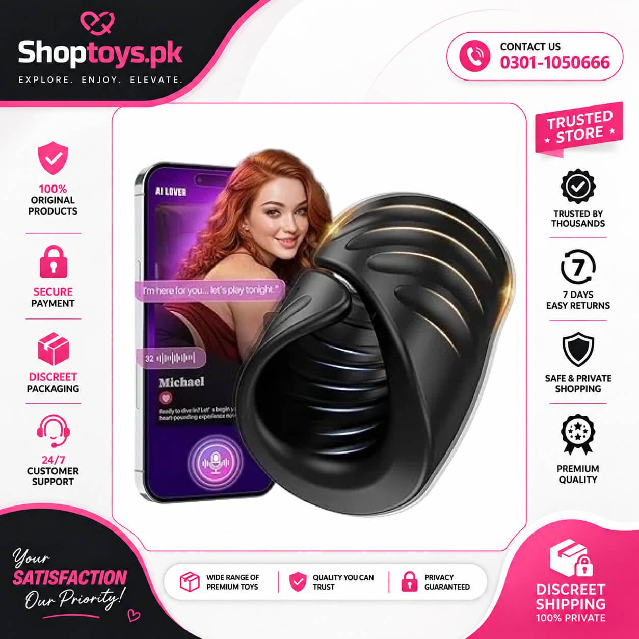 Male Sex Toys for Men - Male Masturbator In Pakistan