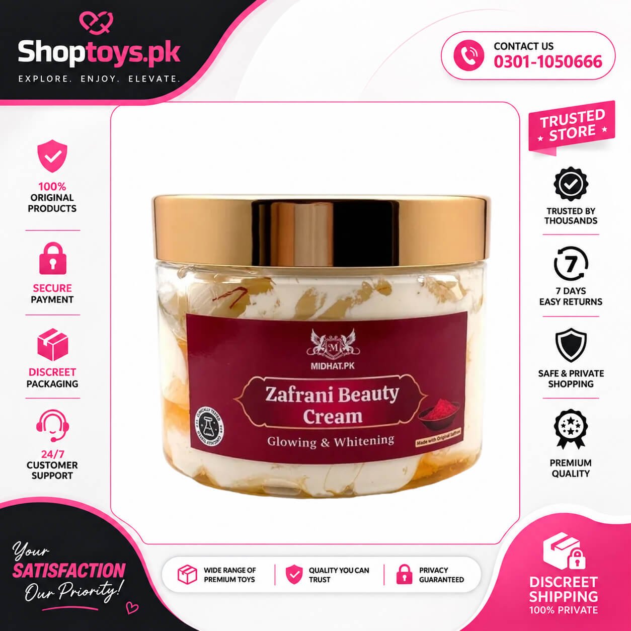 Zafrani Beauty Cream In Pakistan