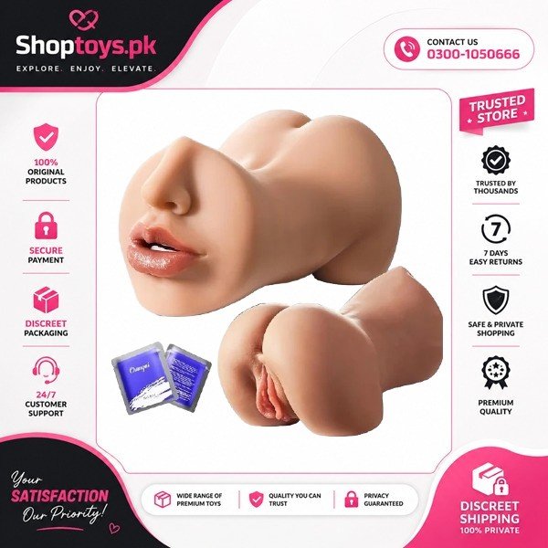 3-in-1 Male Masturbator for Men Sex Toys