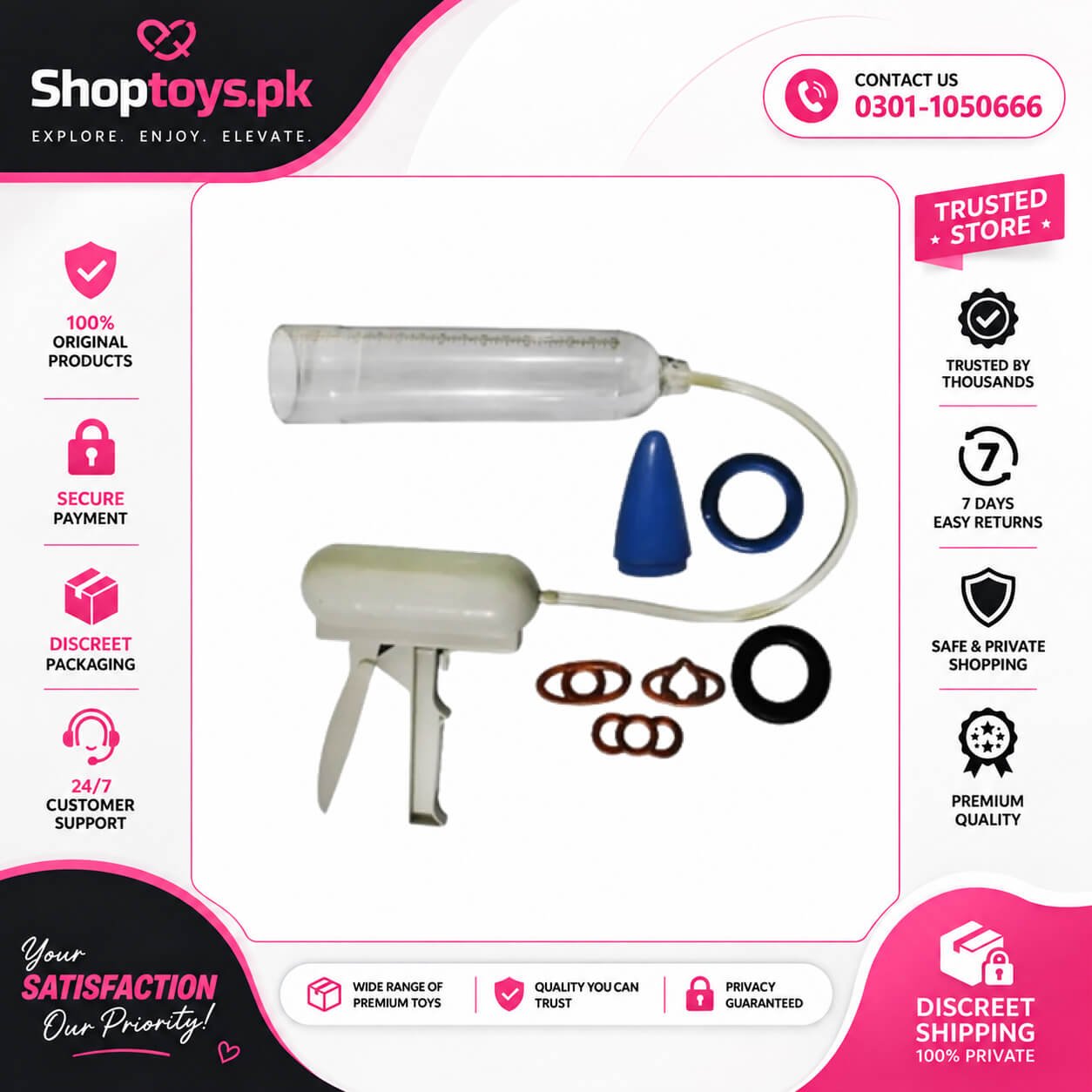 Penis Enlargement Pump Price in Pakistan