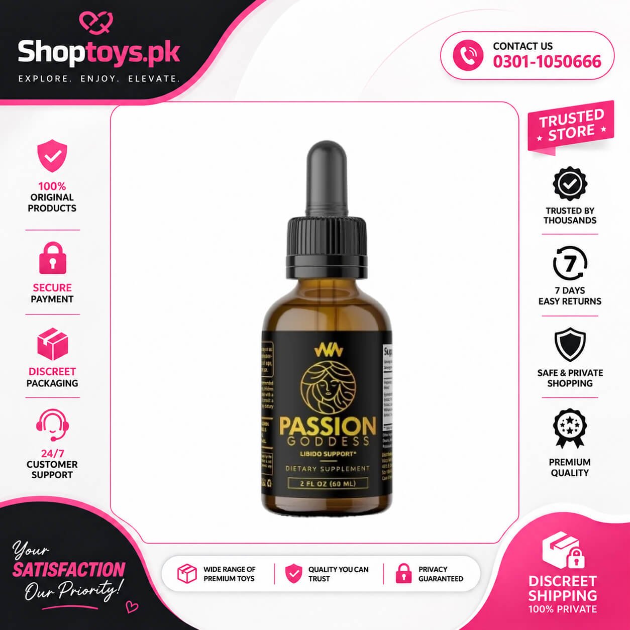 Passion Goddess Womens Libido Booster Drops In Pakistan