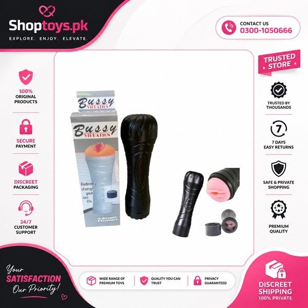 Bussy Vibrations Realistic Adult Male Toy