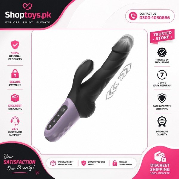 Bxtcgd Thrusting Realistic Vibrators LED Display Dildo