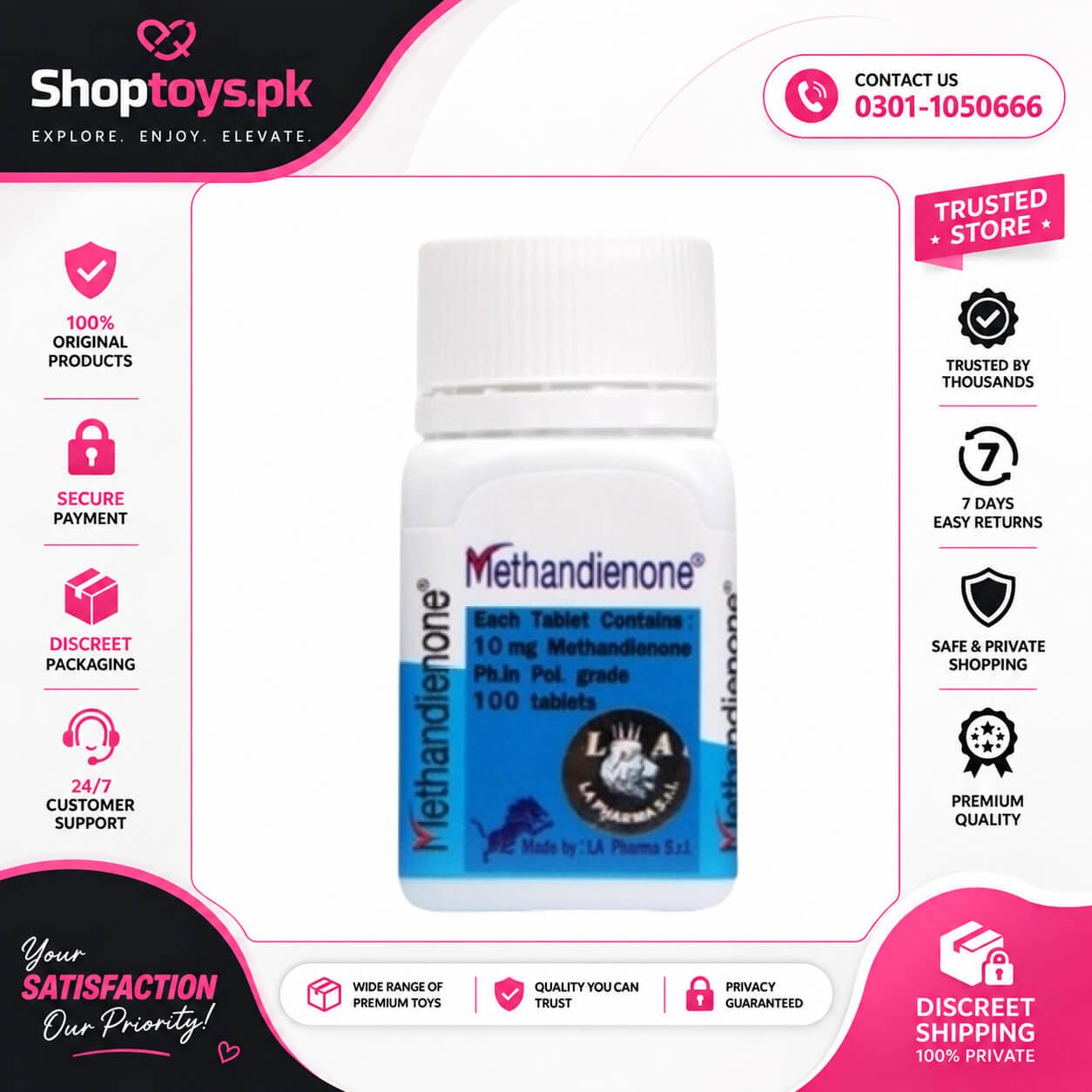 Metandienone Tablets In Pakistan