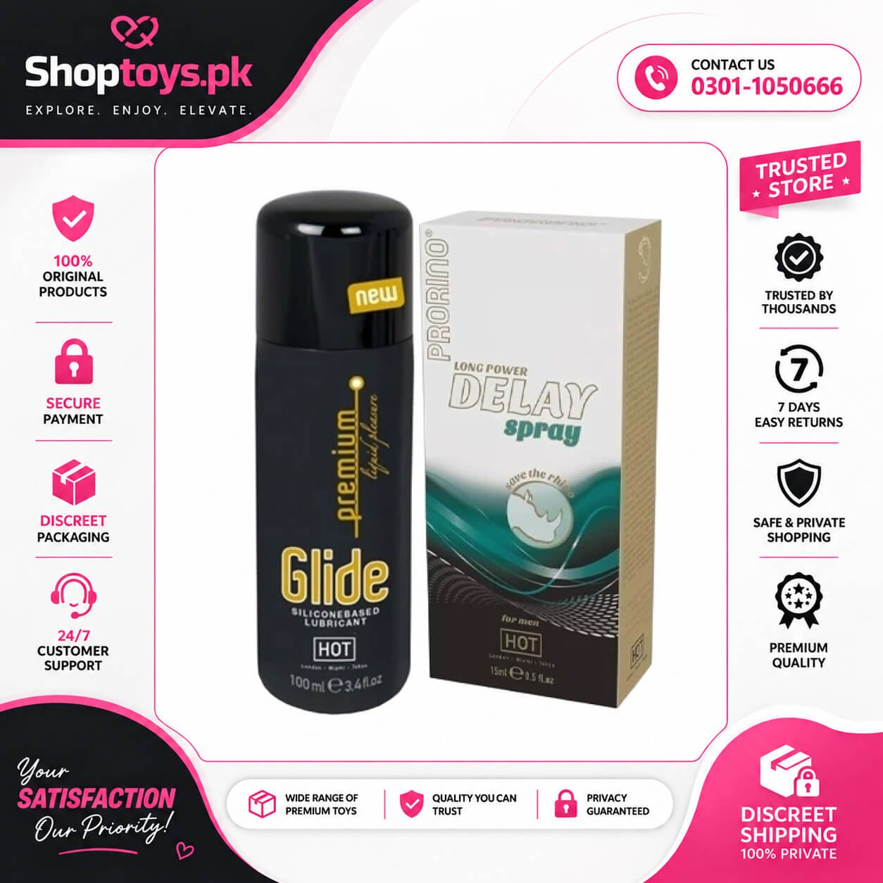 Prorino Long Power Delay Spray Price in Pakistan