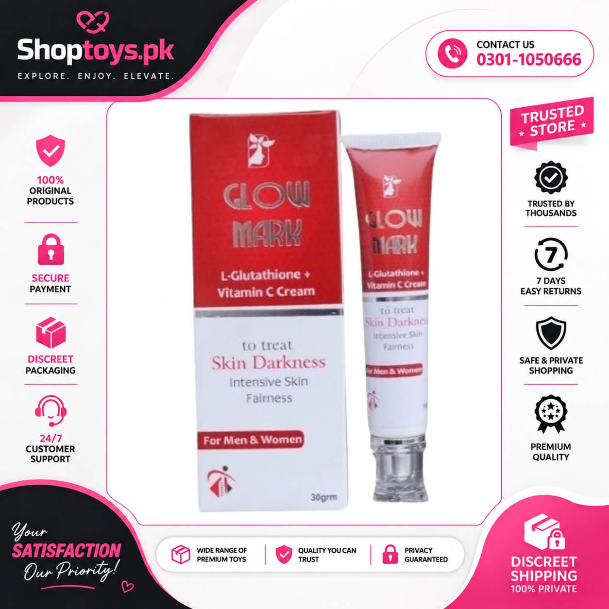 Glow Mark Cream Price In Pakistan